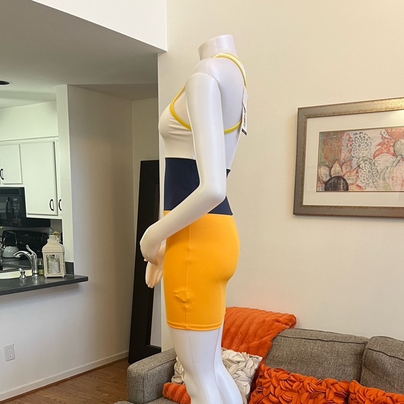 ❤️🆕Zara X Smiley Colorblock Bodycon Tank Dress❣️ - Picture 5 of 9